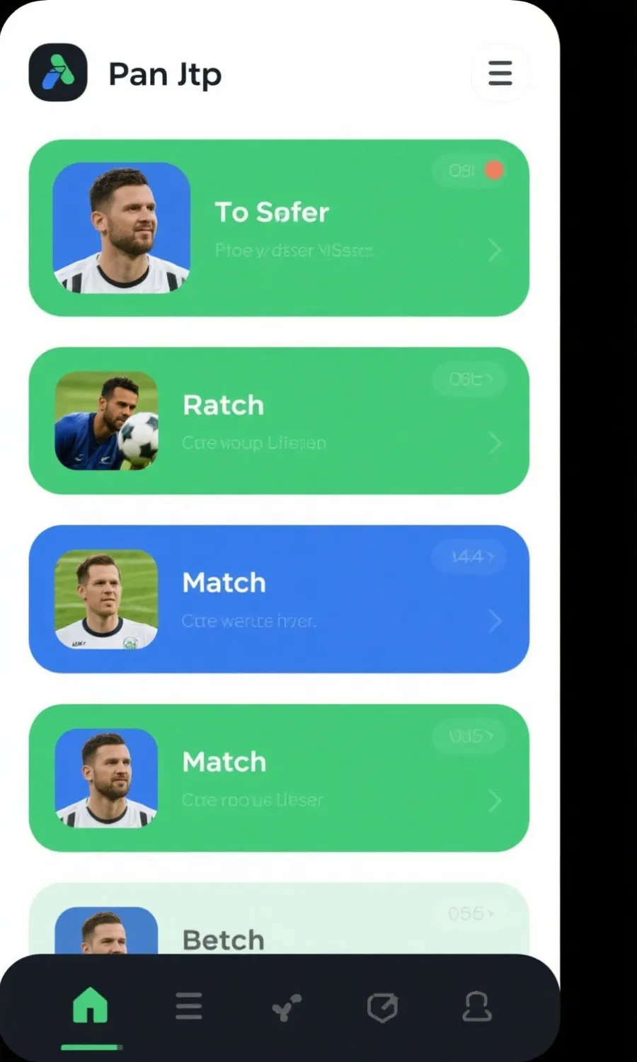App 预览-赛程列表